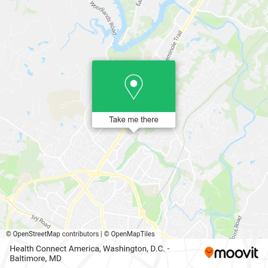 Health Connect America map