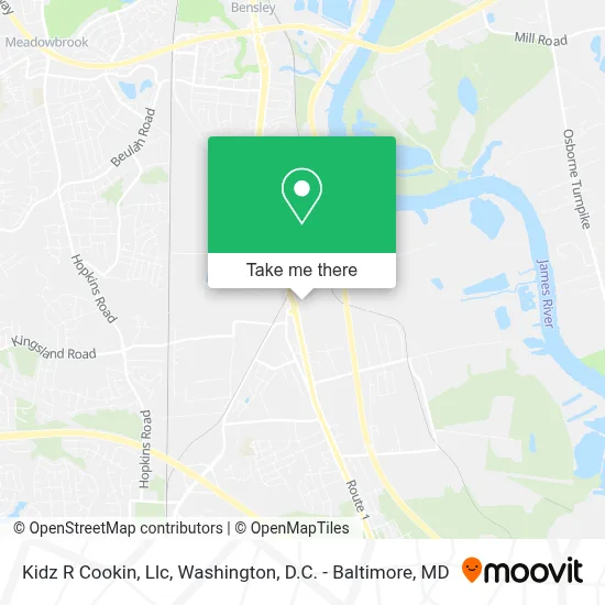 Kidz R Cookin, Llc map