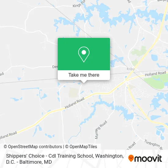 Shippers' Choice - Cdl Training School map