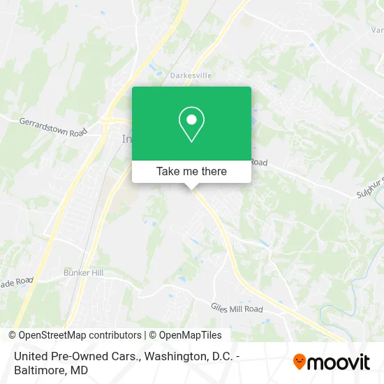 United Pre-Owned Cars. map