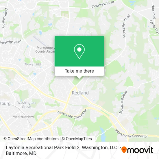 Laytonia Recreational Park Field 2 map