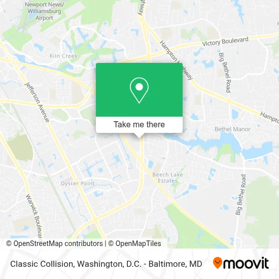 Classic Collision map