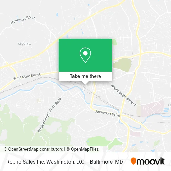 Ropho Sales Inc map