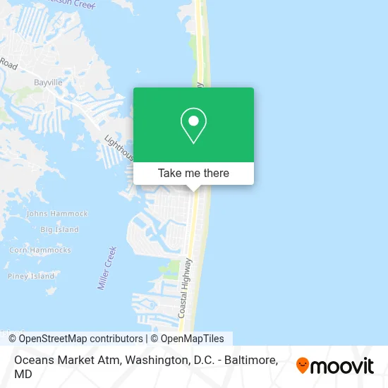 Oceans Market Atm map