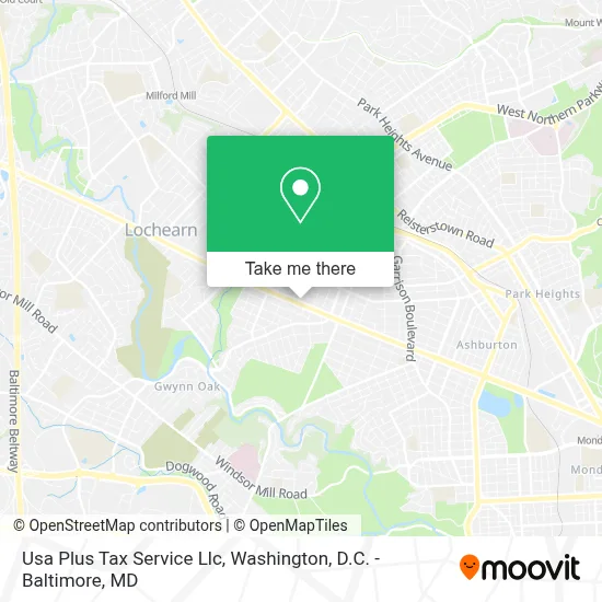 Usa Plus Tax Service Llc map
