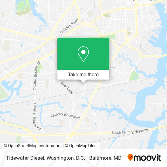 Tidewater Diesel map