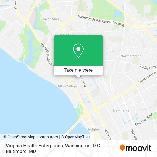 Virginia Health Enterprises map