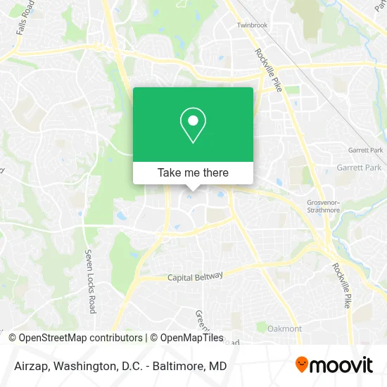 Airzap map