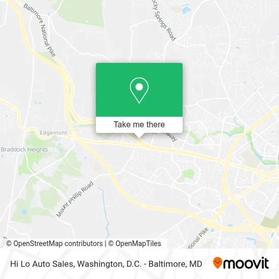 Hi Lo Auto Sales map