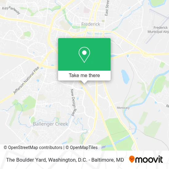 The Boulder Yard map