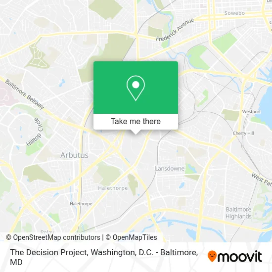 The Decision Project map