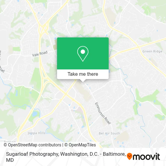 Sugarloaf Photography map
