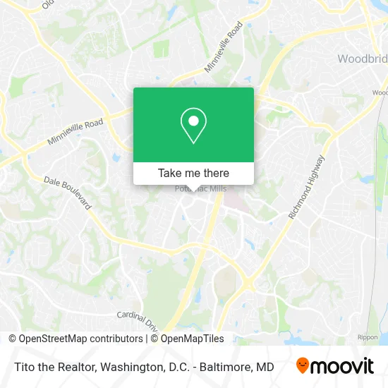 Tito the Realtor map