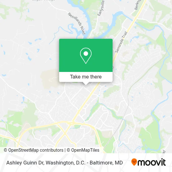 Ashley Guinn Dr map