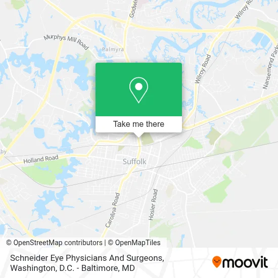 Schneider Eye Physicians And Surgeons map