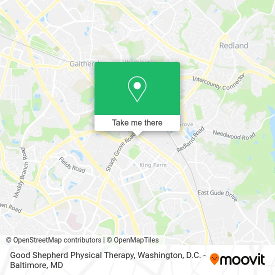 Good Shepherd Physical Therapy map