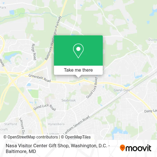 Nasa Visitor Center Gift Shop map