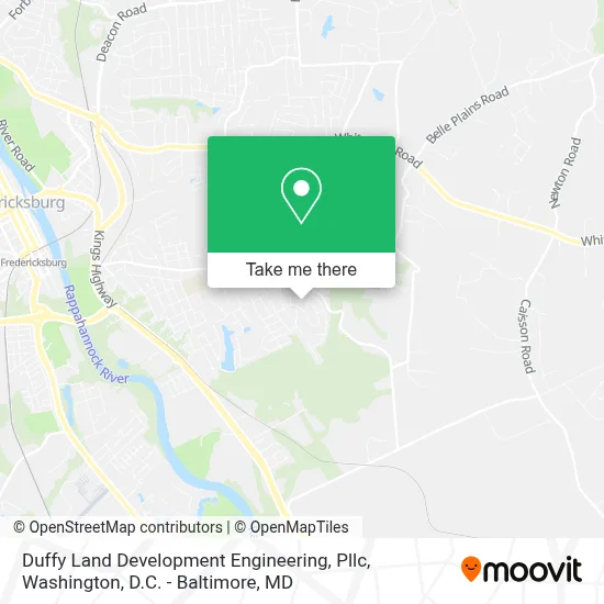 Duffy Land Development Engineering, Pllc map