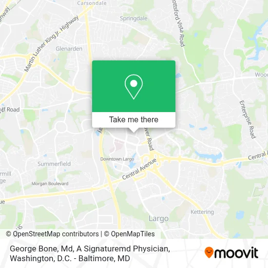 George Bone, Md, A Signaturemd Physician map