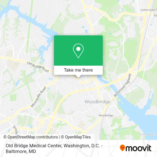 Old Bridge Medical Center map