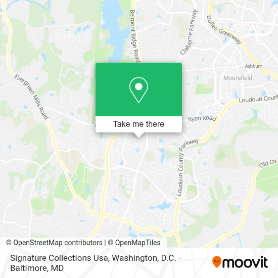 Signature Collections Usa map