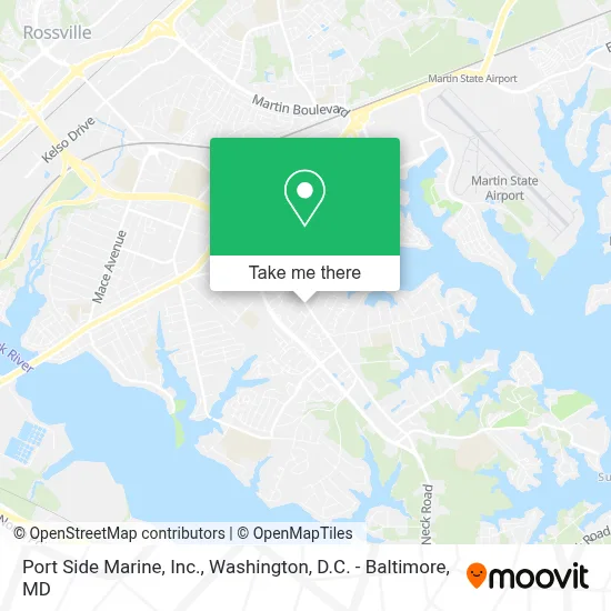 Port Side Marine, Inc. map