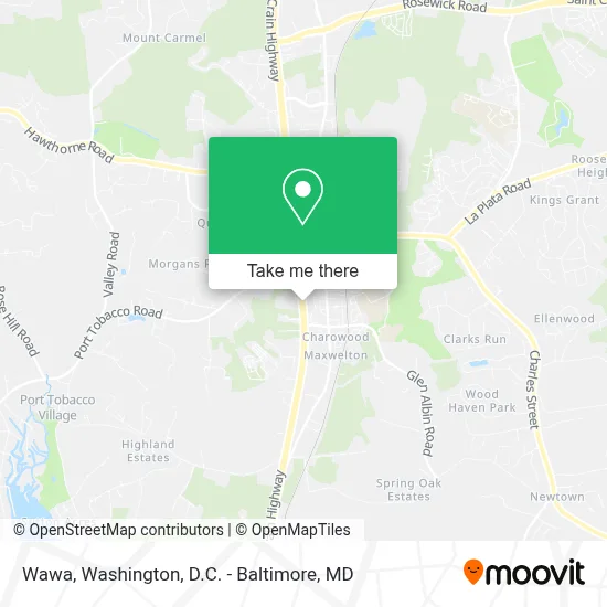 Wawa map