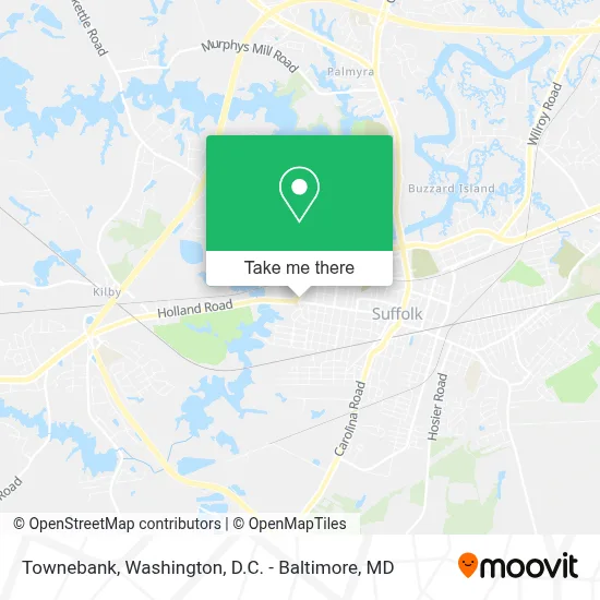 Townebank map