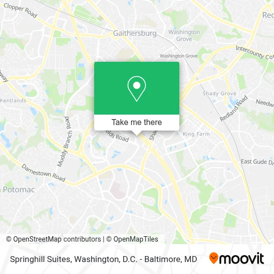 Springhill Suites map