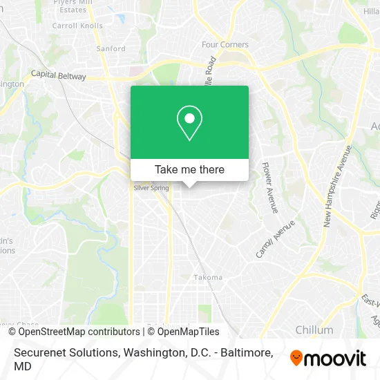 Securenet Solutions map