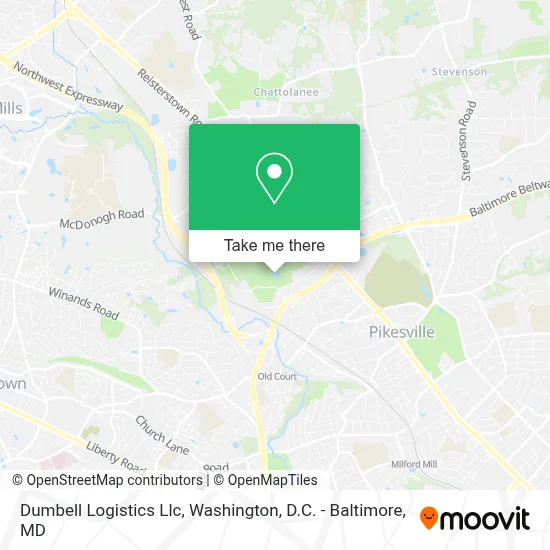 Dumbell Logistics Llc map
