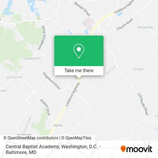 Central Baptist Academy map