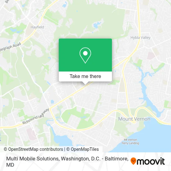 Multi Mobile Solutions map