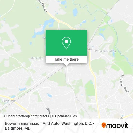 Bowie Transmission And Auto map