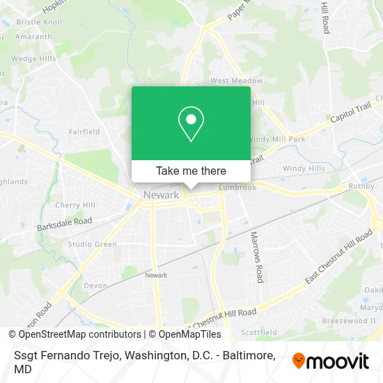 Ssgt Fernando Trejo map
