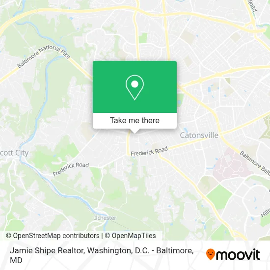 Jamie Shipe Realtor map