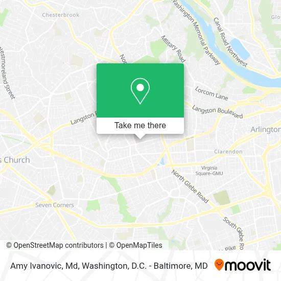 Amy Ivanovic, Md map