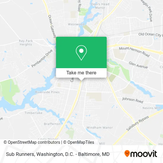 Sub Runners map