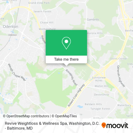 Revive Weightloss & Wellness Spa map