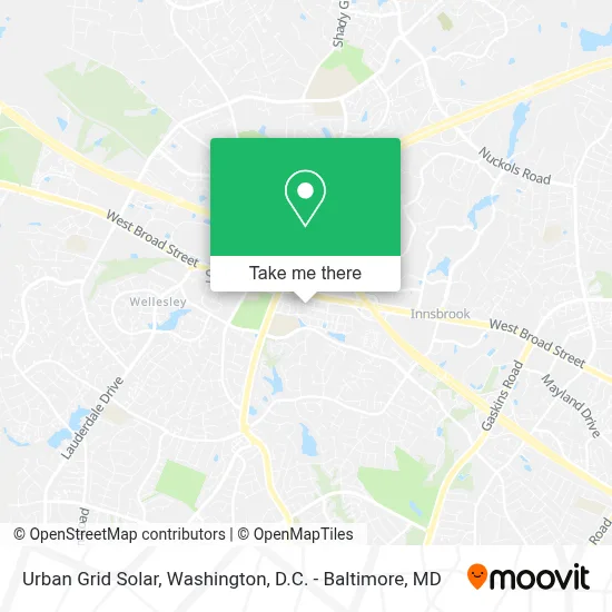 Urban Grid Solar map