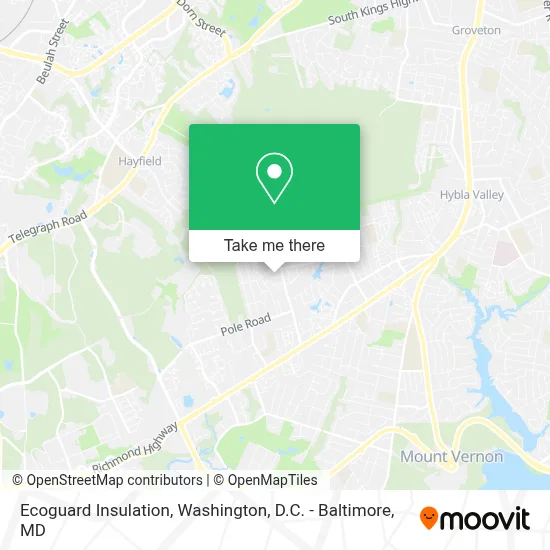 Ecoguard Insulation map