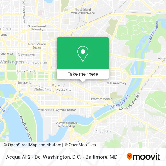 Acqua Al 2 - Dc map
