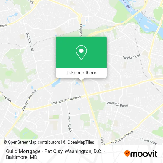 Guild Mortgage - Pat Clay map