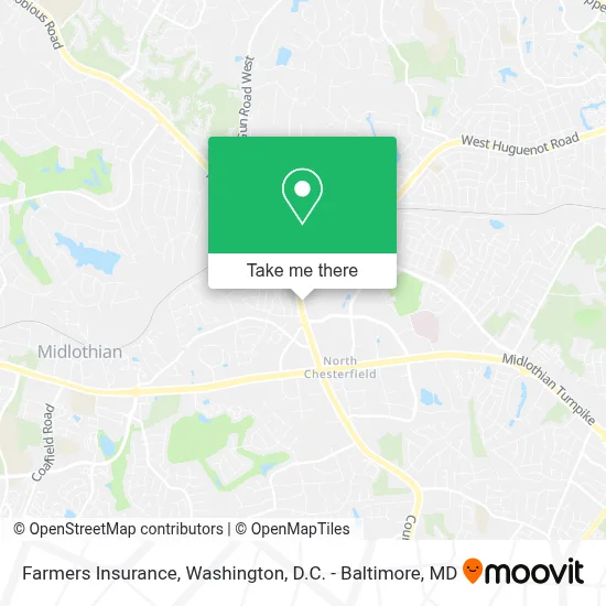 Farmers Insurance map