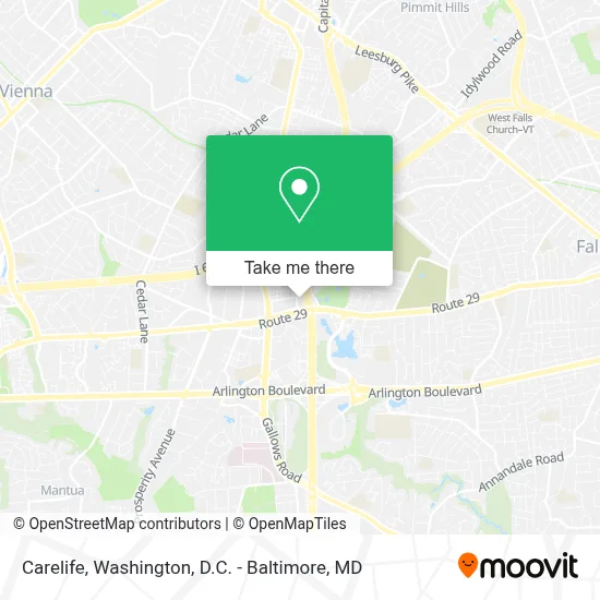 Carelife map