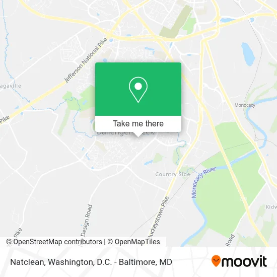 Natclean map