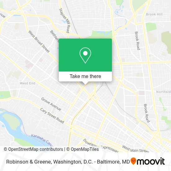 Robinson & Greene map
