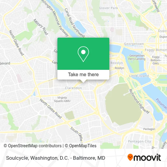 Soulcycle map