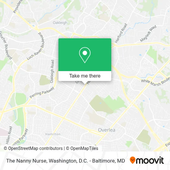 The Nanny Nurse map