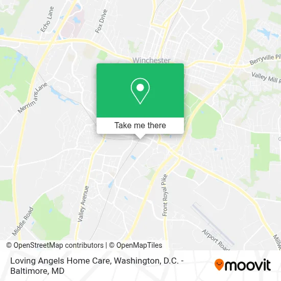 Loving Angels Home Care map